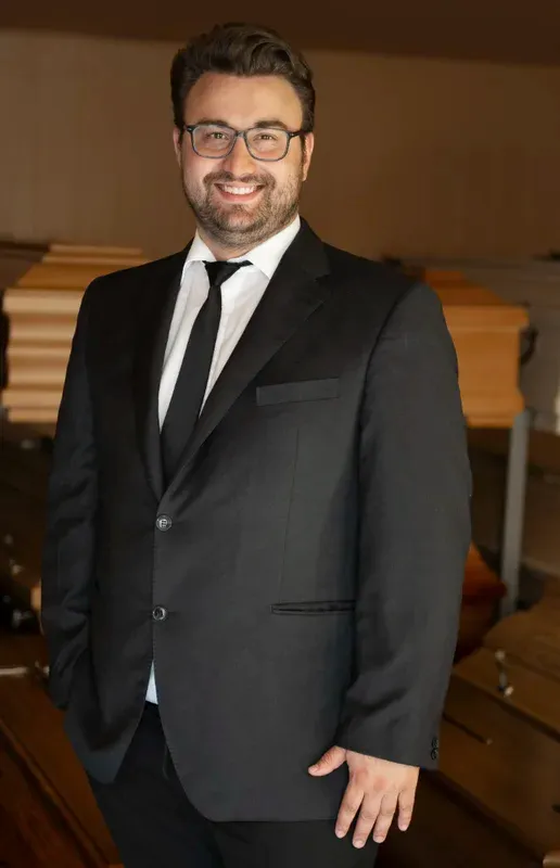Porträt von Maximilian Procher, Bestatter